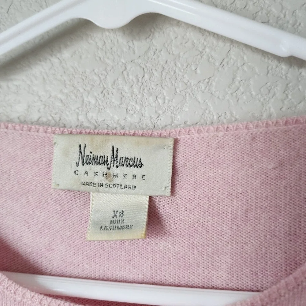 NEIMAN MARCUS 100% Cashmere‎ Geometric Sweater size XS